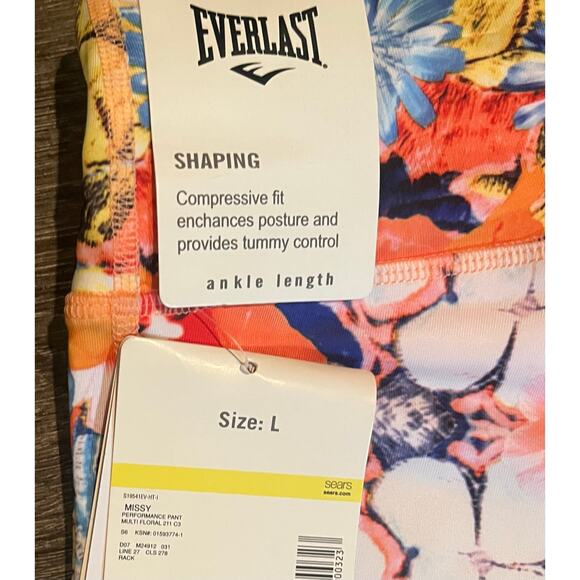 Everlast Shaping  Pants Ankle Length Medium - Picture 2 of 3